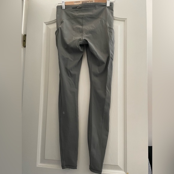 LULULEMON Olive high rise running leggings - Picture 2 of 6